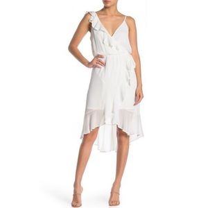 MAX & ASH Ruffle High/Low Hem Dress Size Small